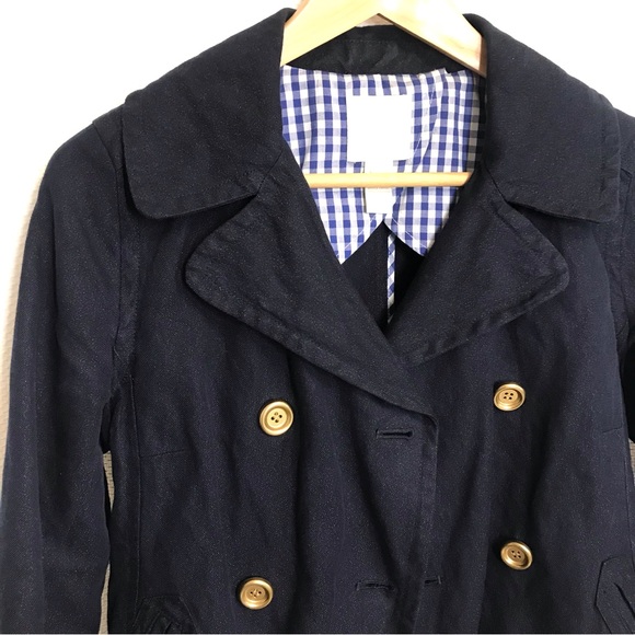 J. Crew navy cotton jacket - Picture 2 of 6